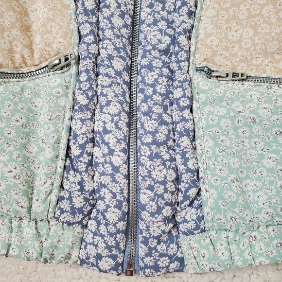 Blank NYC Summer Romance Jacket Size XS Patchwork Floral - Picture 6 of 16